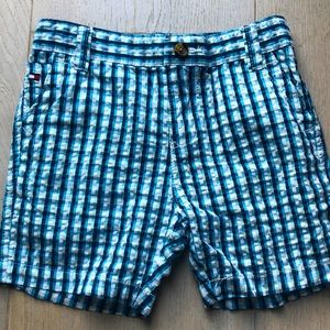 Tommy Hilfiger toddler boy shorts - blue - 24 months